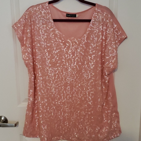 Sparkley party blouse - Picture 1 of 4
